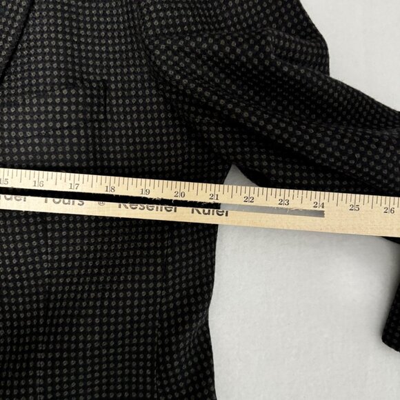 Mani Mens Suit Coat 43R Blazer Made in Italy 100% Pure Virgin Wool Navy - Picture 12 of 14